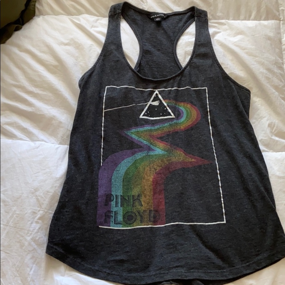 Rock & Republic vintage look Pink Floyd tank top